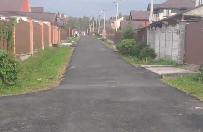 Асфальтування асфальтовою крихтою