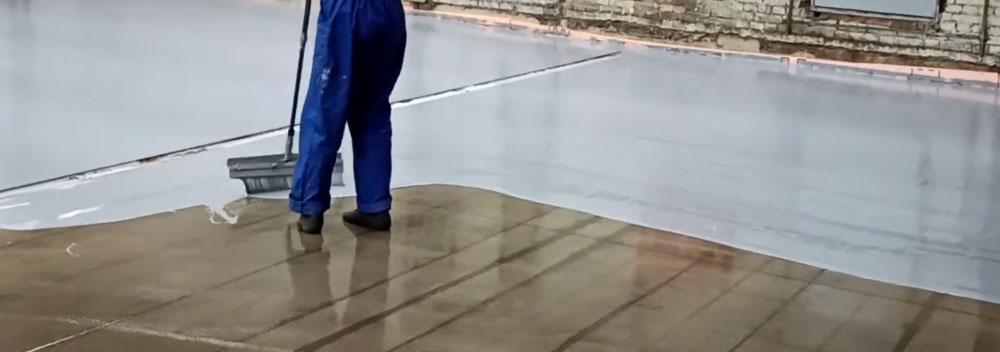 Чем покрыть бетонный пол в цеху