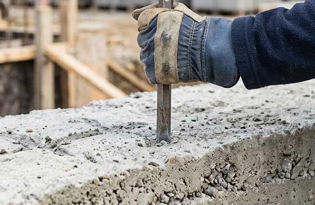 як визначити міцність бетону в домашніх умовах