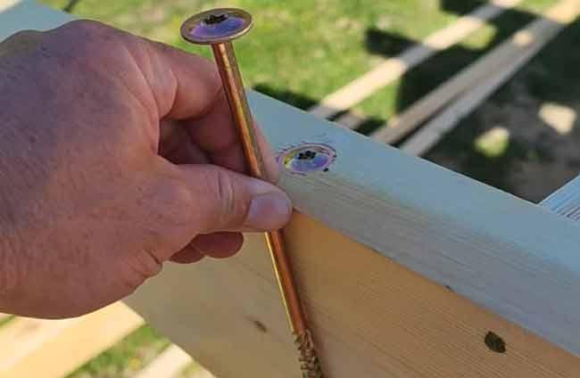 Кріплення крокв до мауерлату