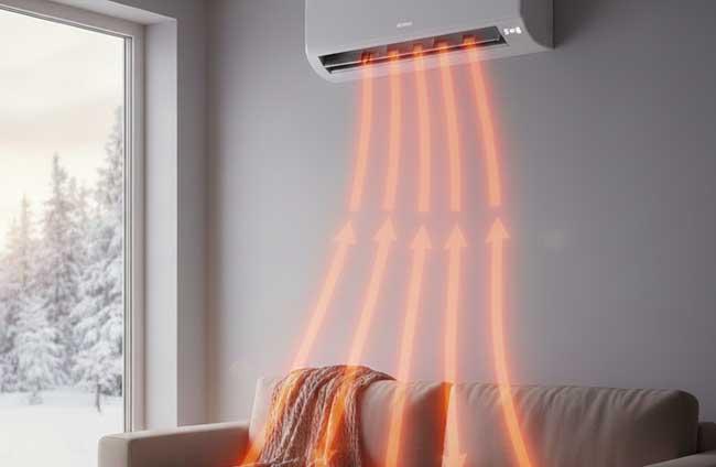 Опалення кондиціонером взимку: переваги та підводні камені