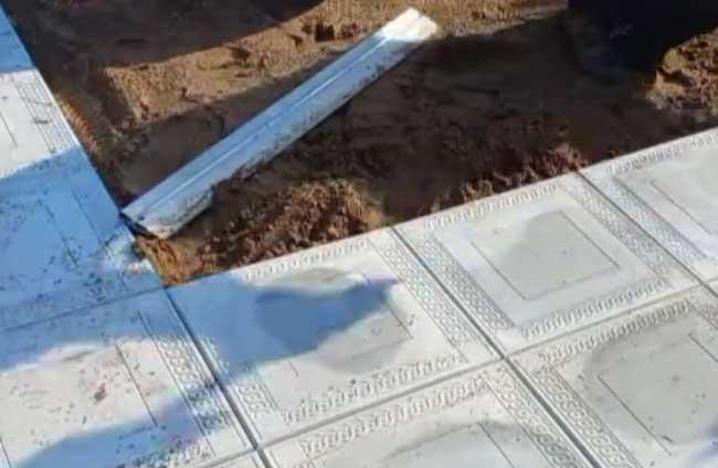 Найпростіший спосіб укладання тротуарної плитки