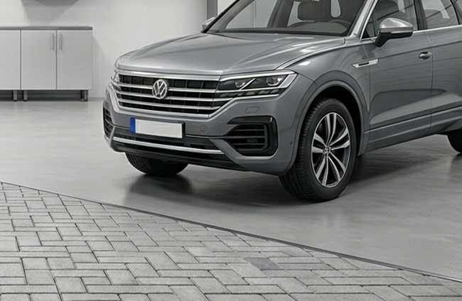 Тротуарна плитка у гараж