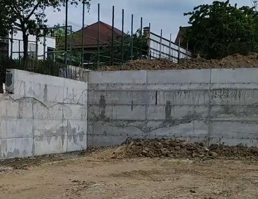 Облаштування підпірних стін