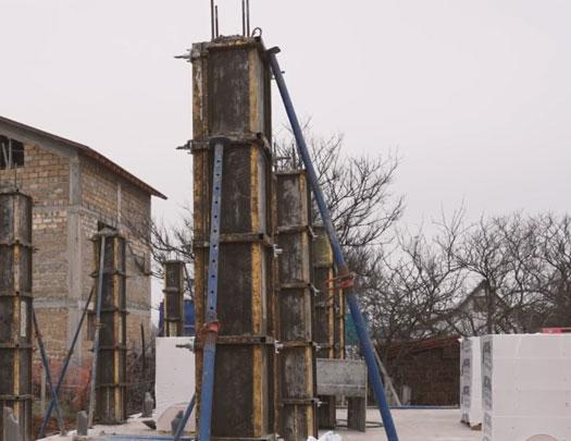 Заливка колон